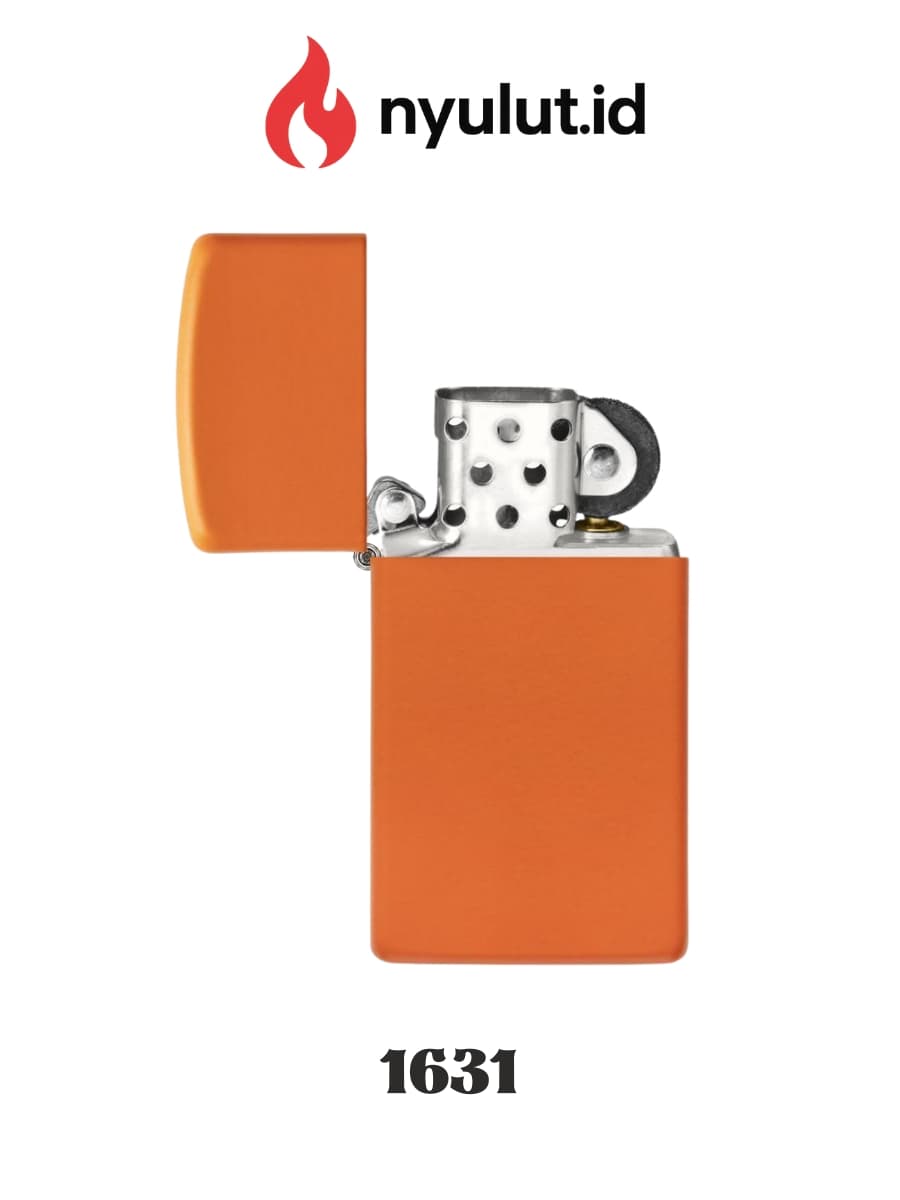 Preview Zippo 1631 Slim® Orange Matte Made in USA - 4