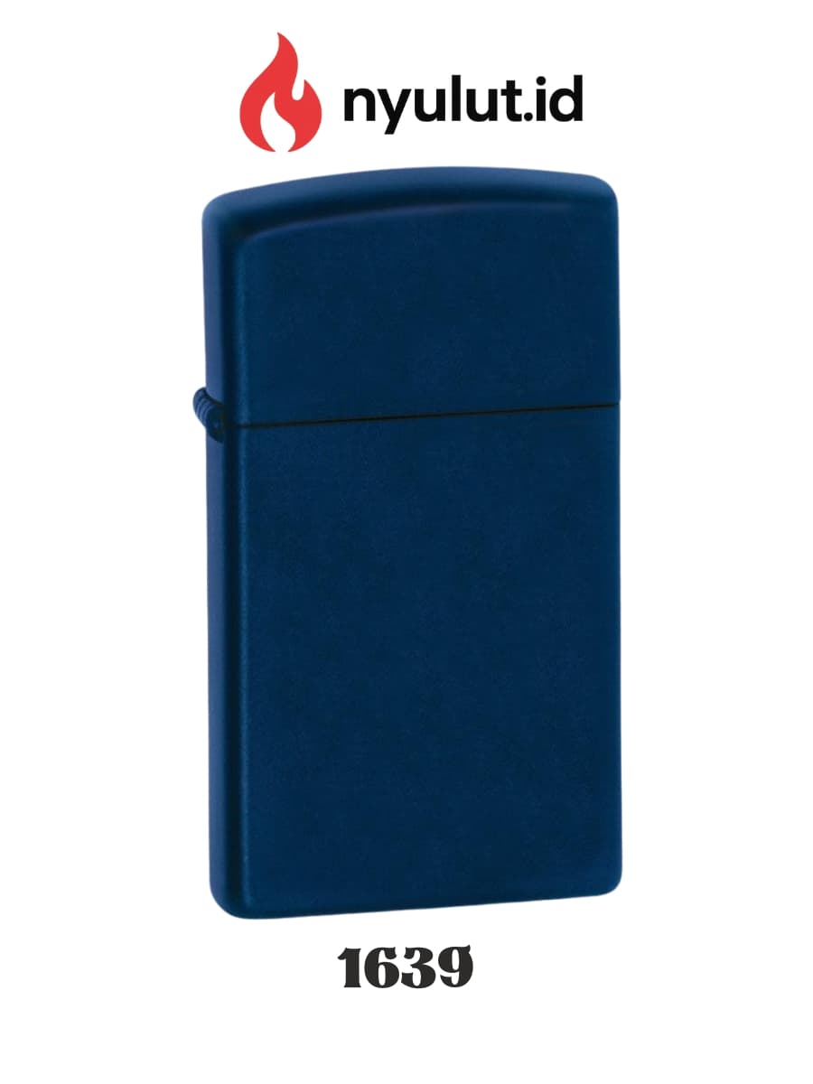 Zippo 1639 Slim® Navy Matte Made in USA