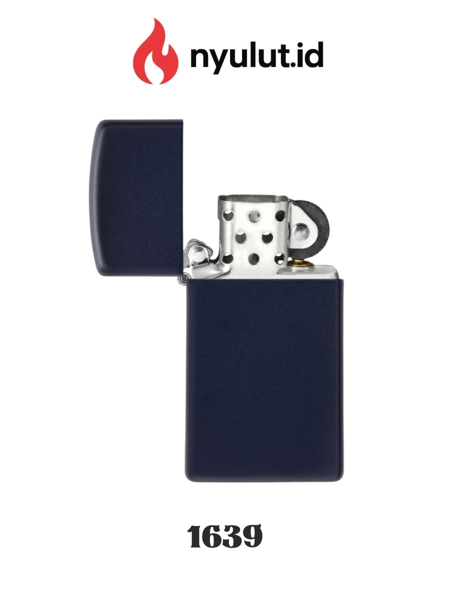 Preview Zippo 1639 Slim® Navy Matte Made in USA - 4