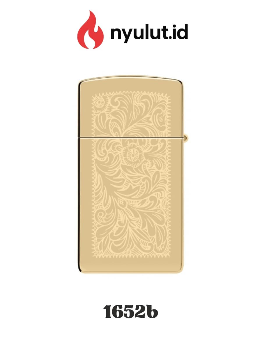 Preview Zippo 1652b SlimⓇ Brass VenetianⓇ Made in USA - 2