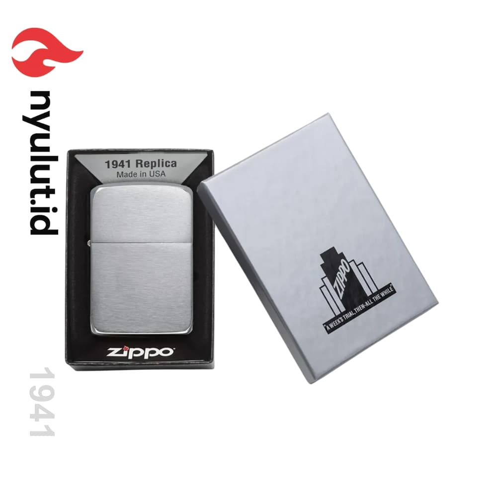 Preview Zippo 1941 Brushed Chrome 1941 Replica Made in USA - 4