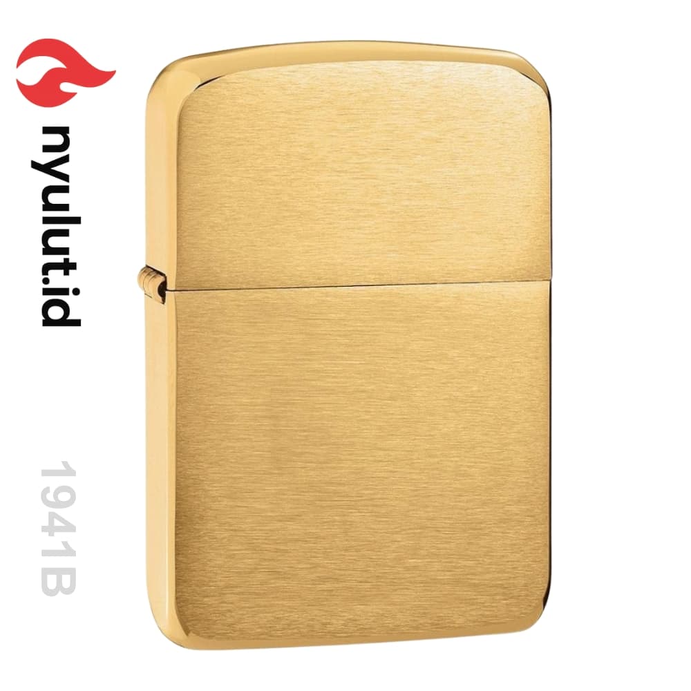 Zippo 1941b Brushed Brass 1941 Replica Made in USA