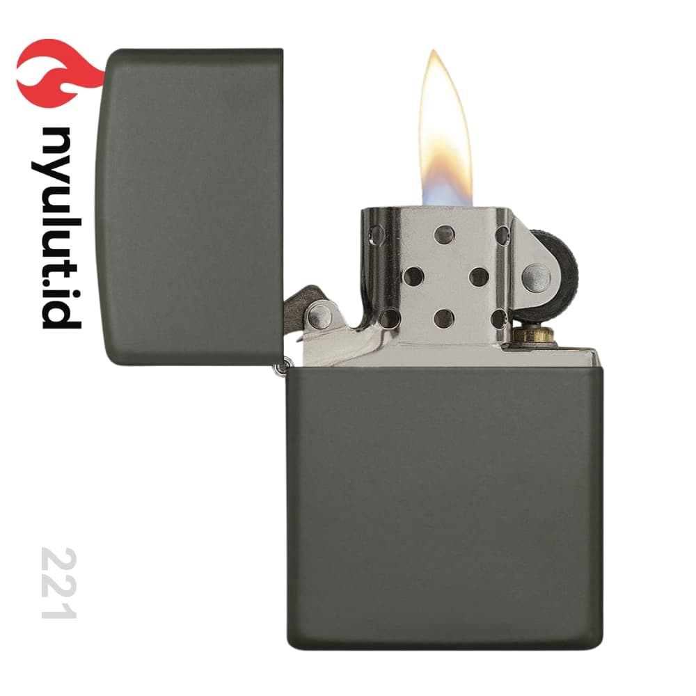 Preview Zippo 221 Green Matte Made in USA - 2