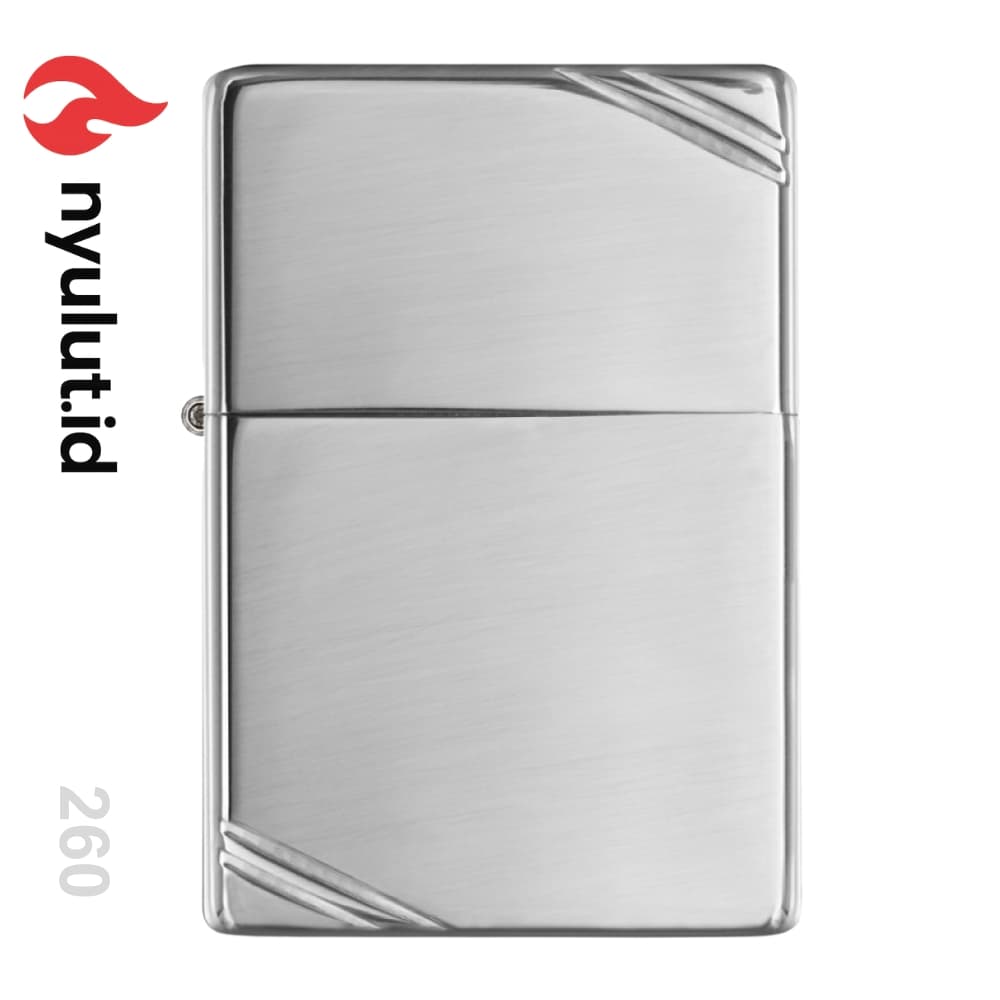 Zippo 260 VINTAGE HIGH POLISH CHROME Made in USA