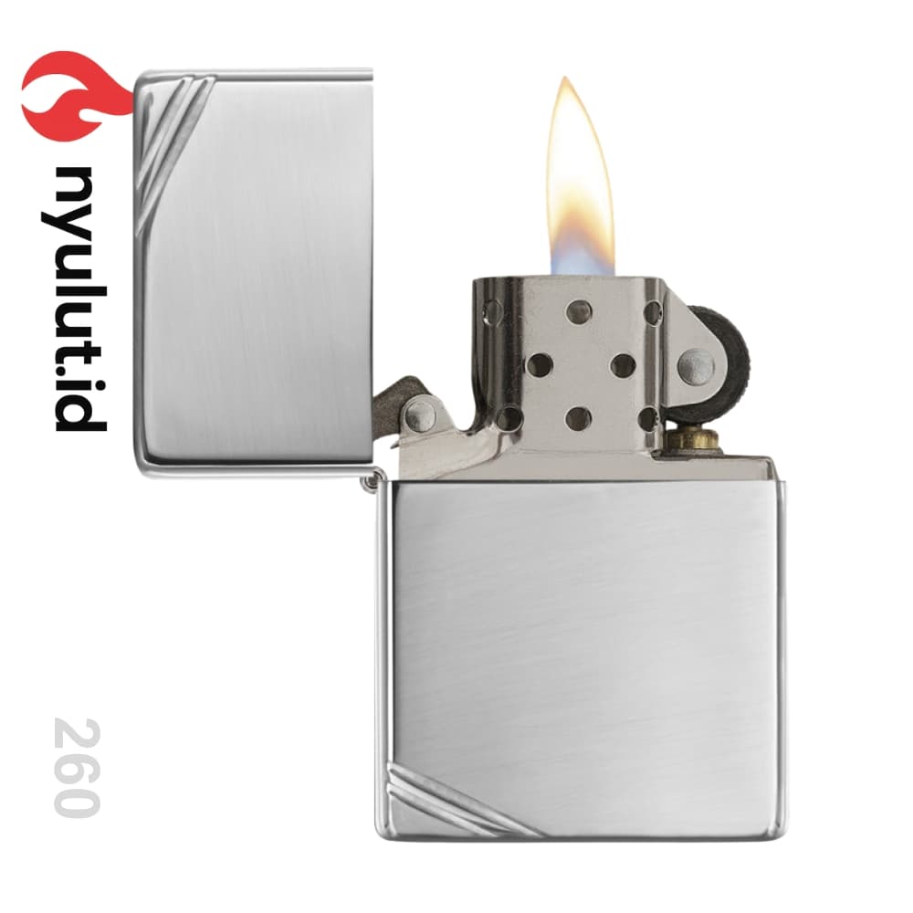 Preview Zippo 260 VINTAGE HIGH POLISH CHROME Made in USA - 2