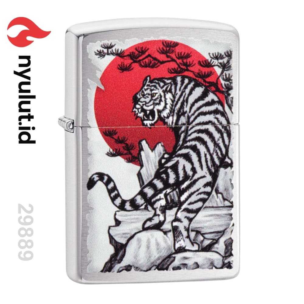 Zippo 29889 Asian Tiger Design Made in USA