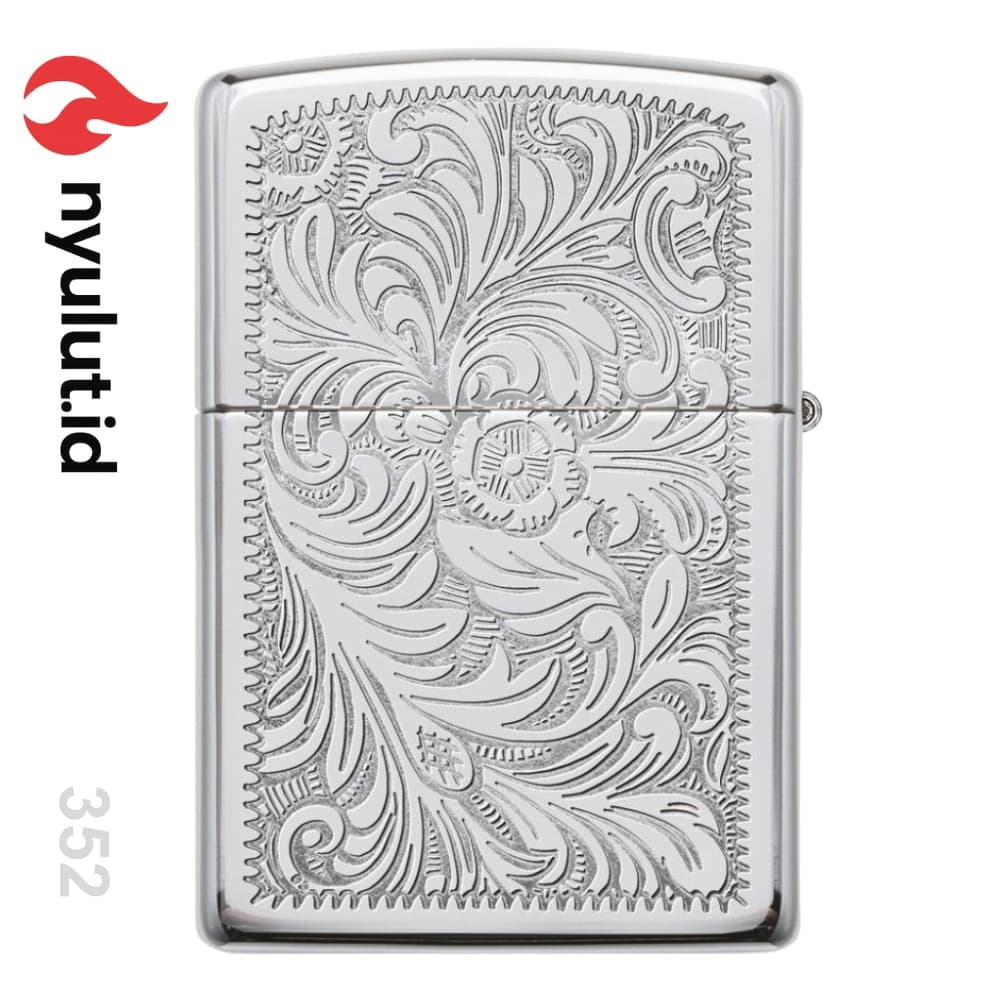 Preview Zippo 352 VENETIAN CHROME Made in USA - 3