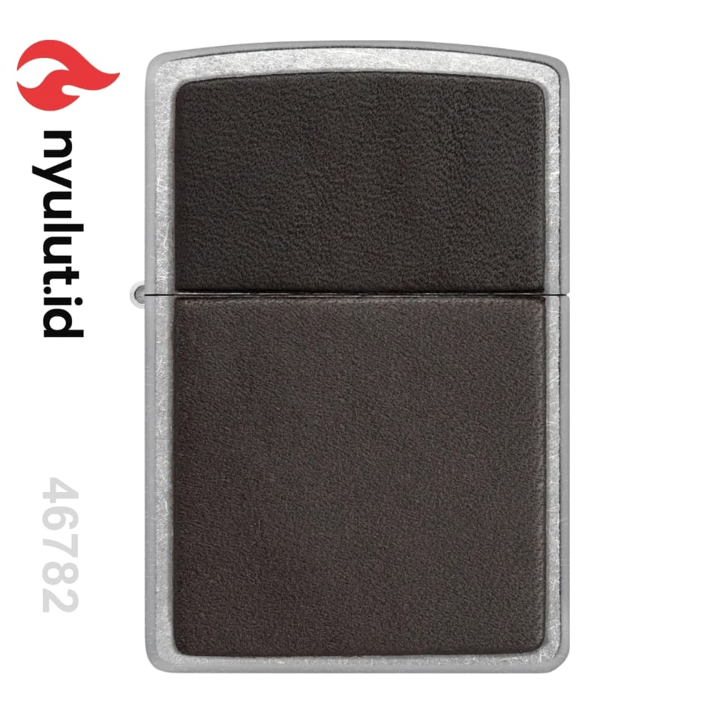 Preview Zippo 46782 Brown Leather Emblem Made in USA - 2