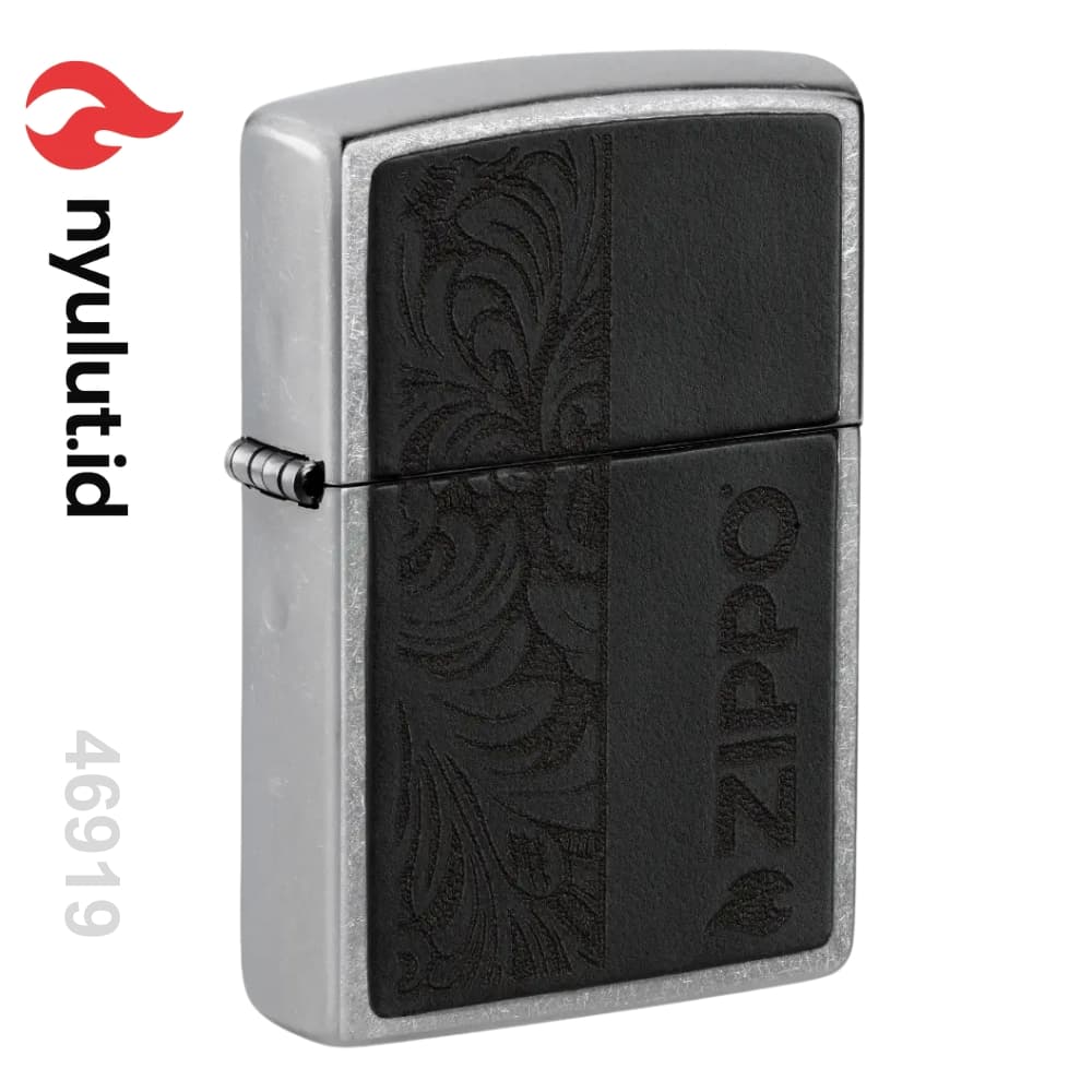 Preview Zippo 46919 Black Leather Emblem Made in USA - 4