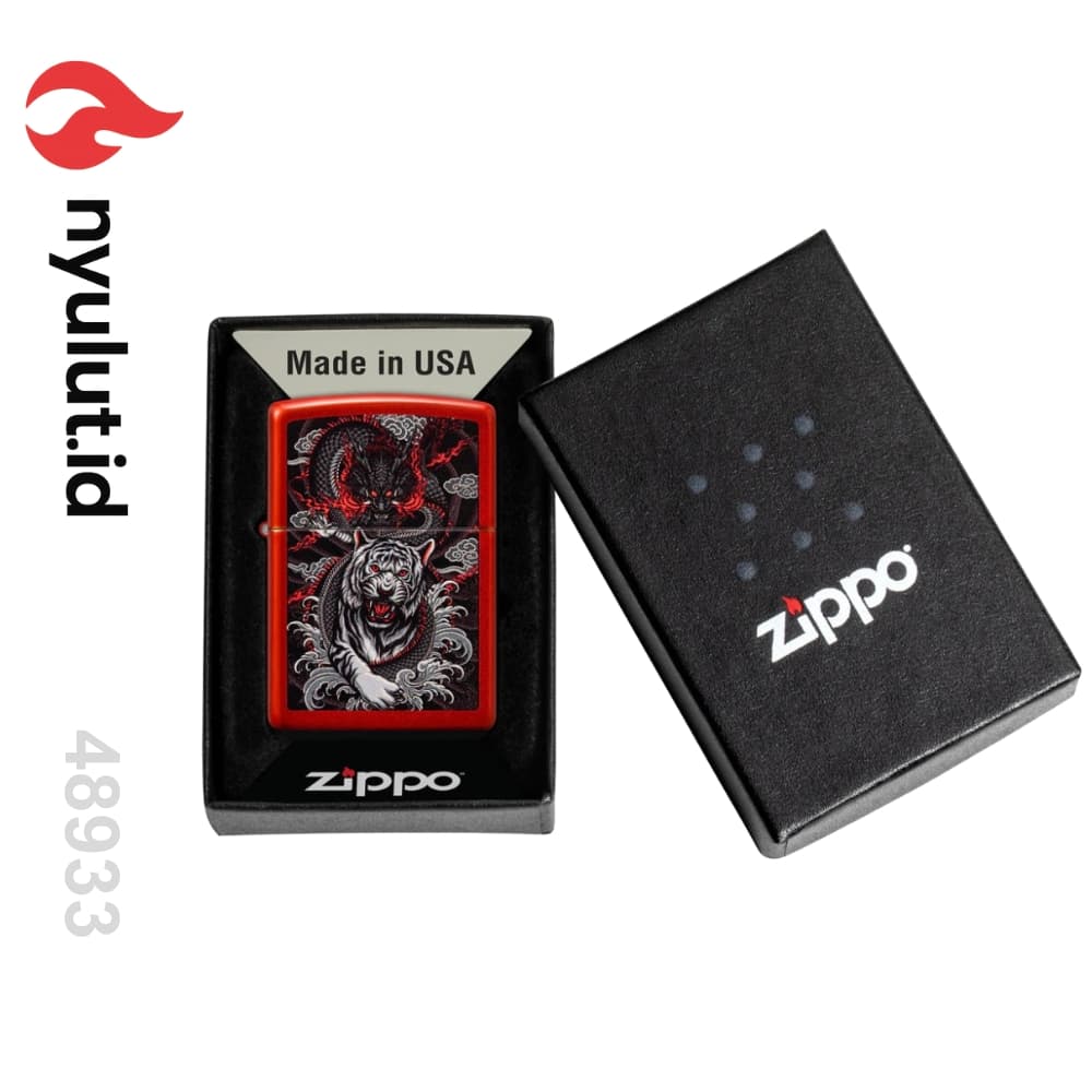 Preview Zippo 48933 Dragon Tiger Design Made in USA - 4