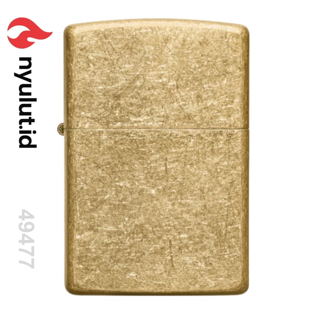 Preview Zippo 49477 Regular Tumbled Brass Made in USA - 3