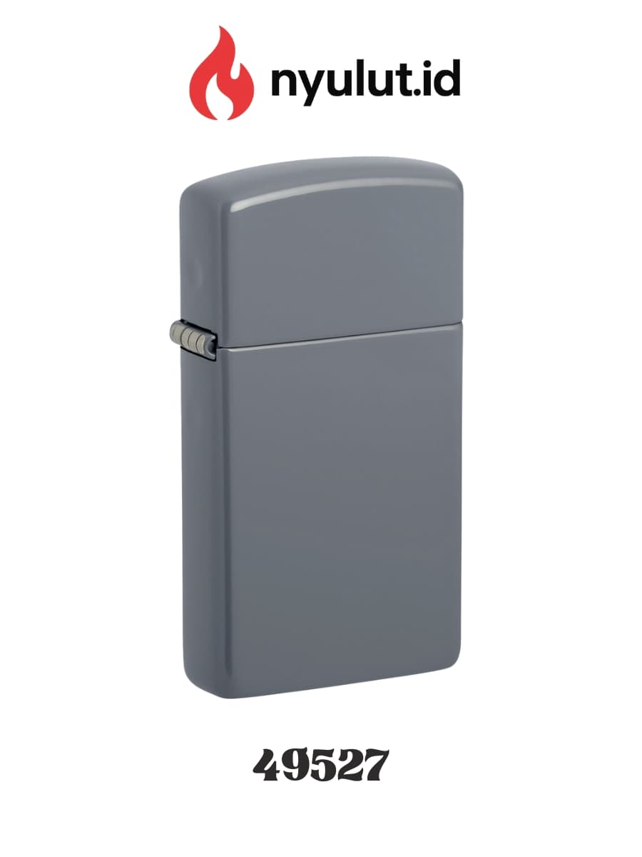 Zippo 49527 SlimⓇ Flat Grey Made in USA