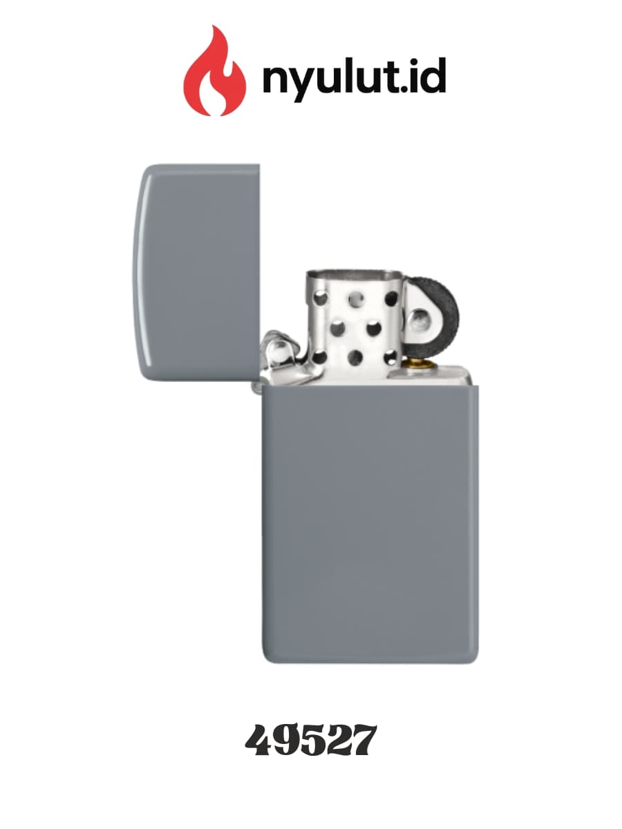 Preview Zippo 49527 SlimⓇ Flat Grey Made in USA - 3