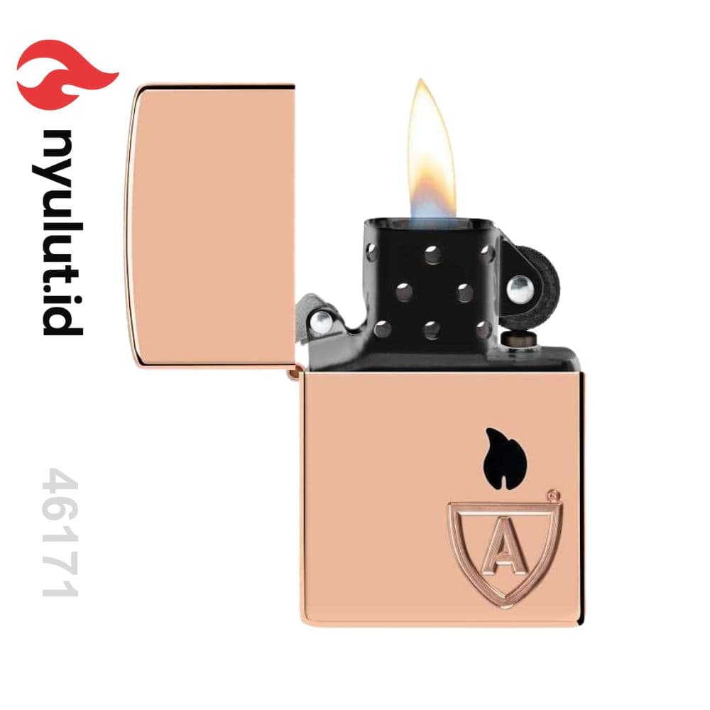 Preview Zippo 46171 Zippo Armor Solid Copper with Logo Made in USA - 4